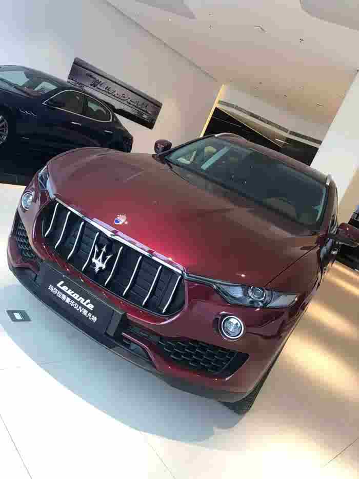 出售17年玛莎拉蒂levante莱万特吉普车