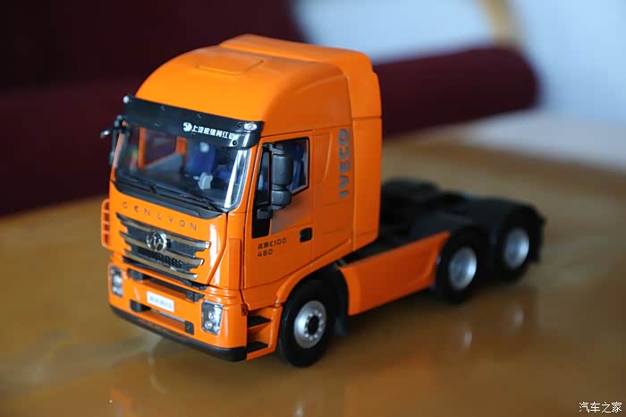 商用车模型上汽红岩杰狮重卡