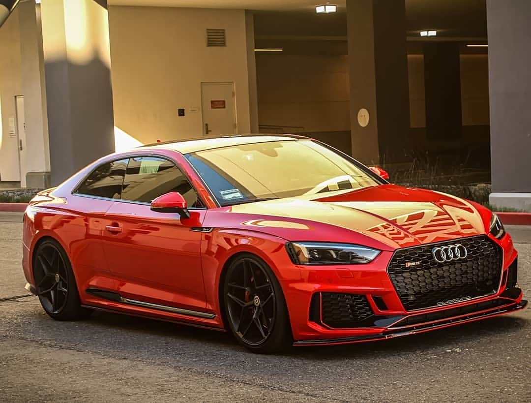 奥迪rs5 coupe"小前唇"真性感
