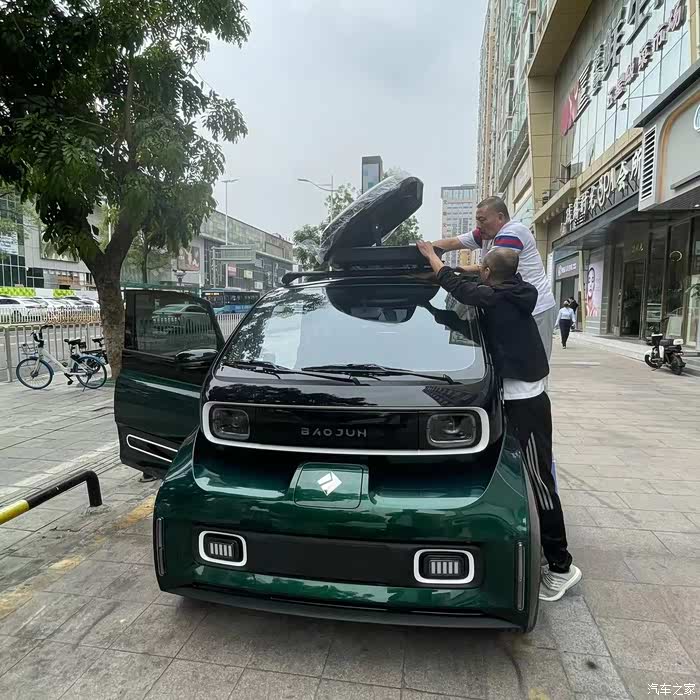 【图】kiwi 改装全车隔音 音响 日行灯led 流向雾灯_宝骏kiwi ev论坛