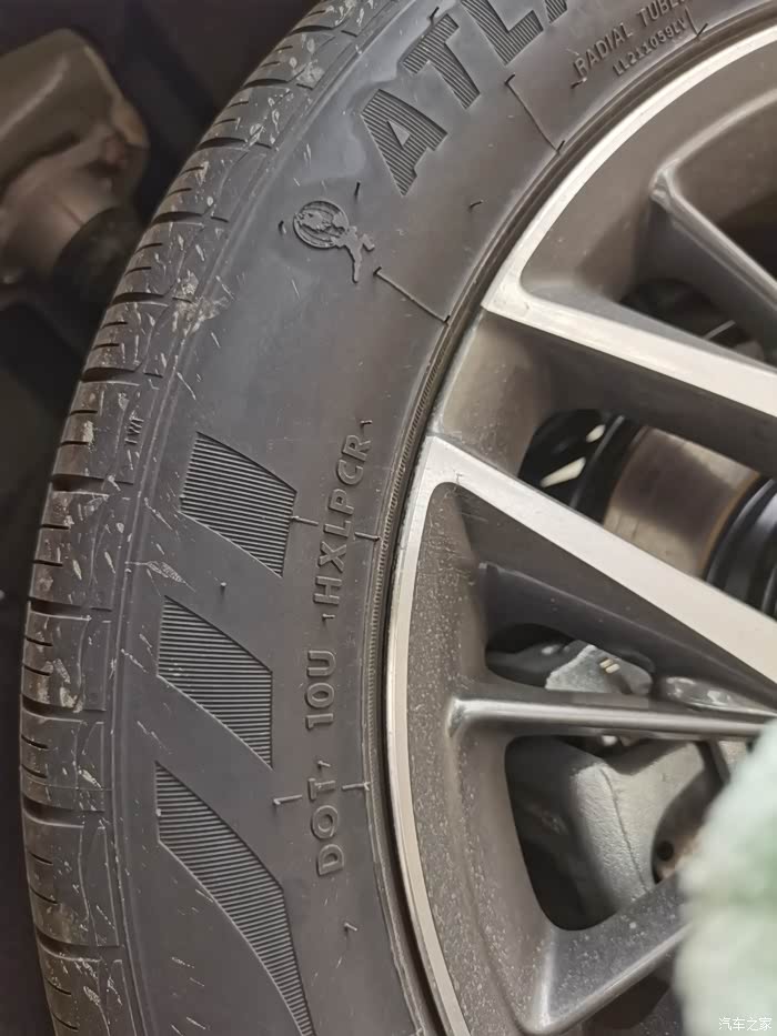 【图】比亚迪秦plusdmi,120超越,怎么看轮胎生产日期啊?