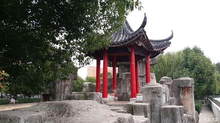 无锡长安suv联盟068驾75游览江阴文林公园