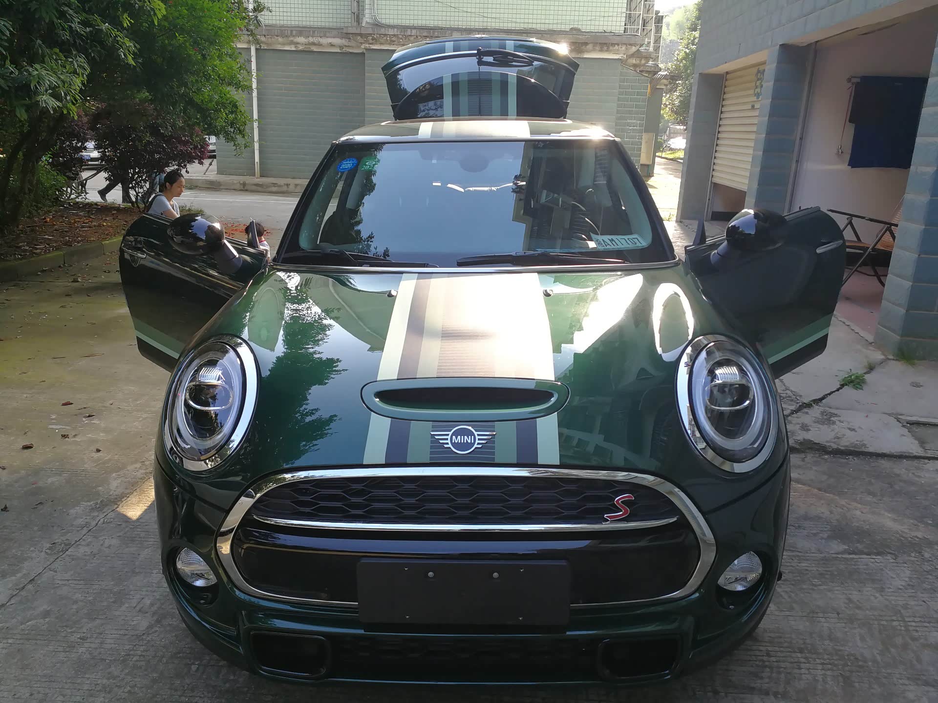 【图】f56 cooper s绝版英伦绿提车求认证,坐标长沙_mini论坛_汽车之