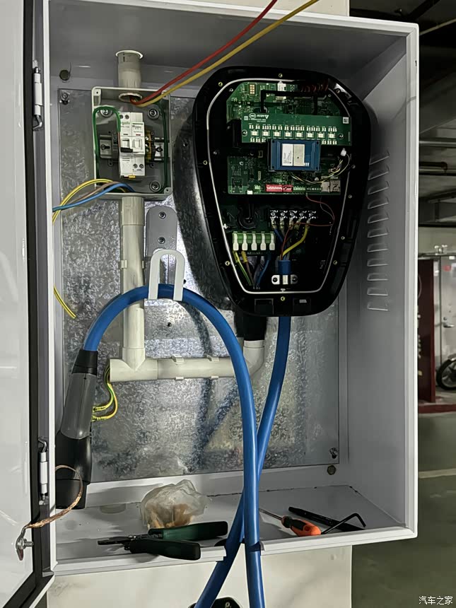 【图】充电桩装好了_宝马ix3论坛_汽车之家论坛