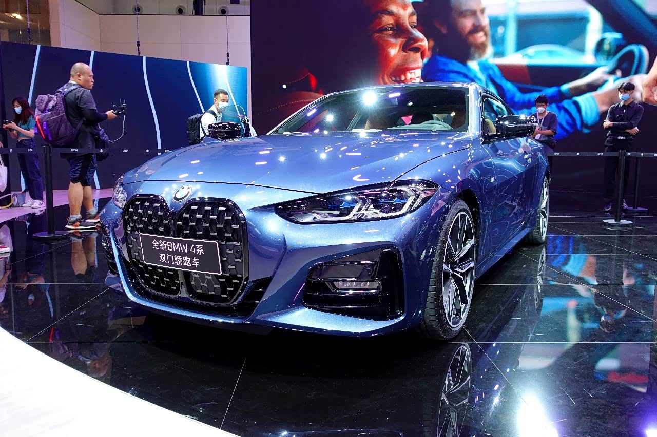 2020年成都车展上的宝马新势力宝马4系