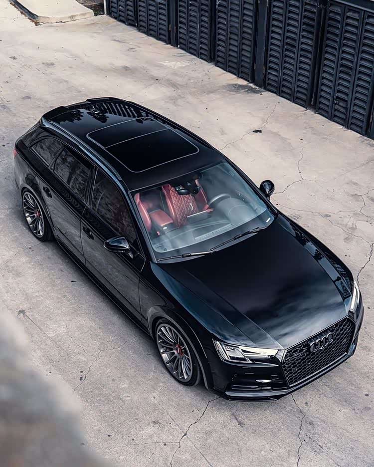 奥迪s4avantb9旅行车超帅到炒鸡喜欢