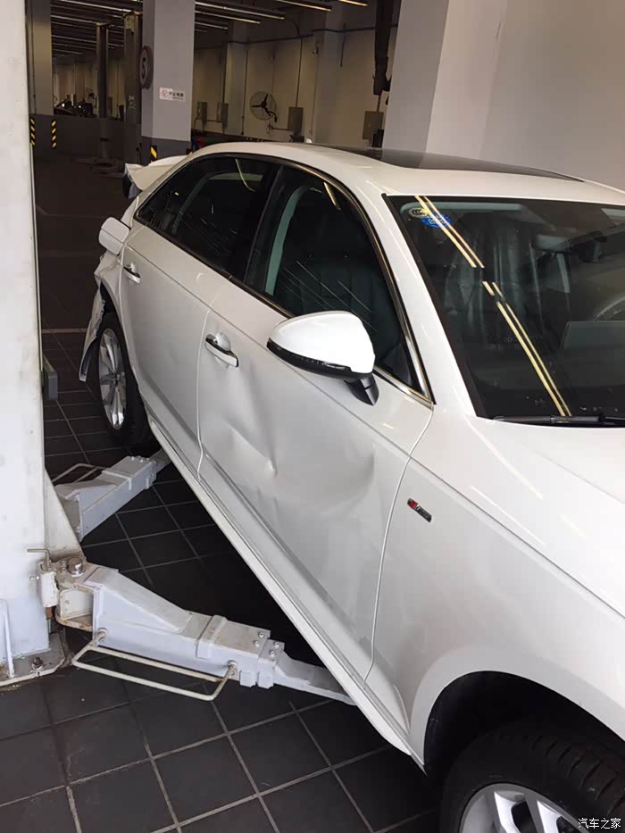 【图】a4l高速追尾事故_奥迪a4l论坛_汽车之家论坛