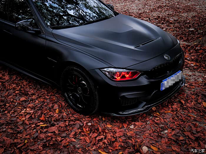 宝马328i不断入坑改装红眼儿黑武士