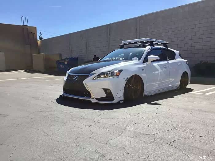 省油又好开改装又很帅雷克萨斯ct200h改装欣赏