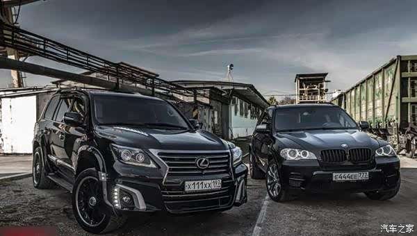 雷克萨斯lx570改装kamlung宽体大包围