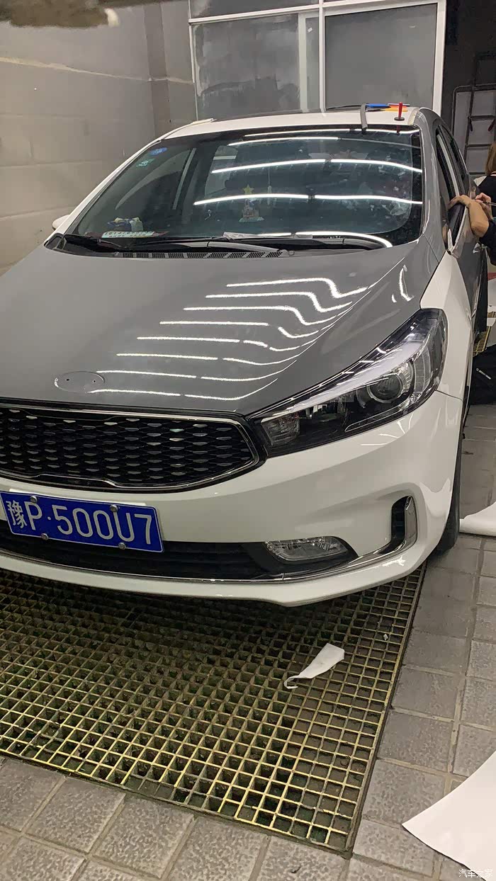 【图】有谁的k3贴钛灰的改色膜了吗?_起亚k3/k3s论坛_汽车之家论坛