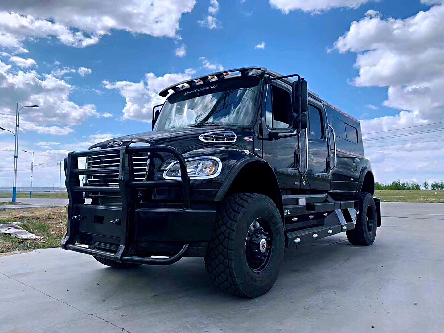 图 福莱纳freightliner p4xl威武霸气