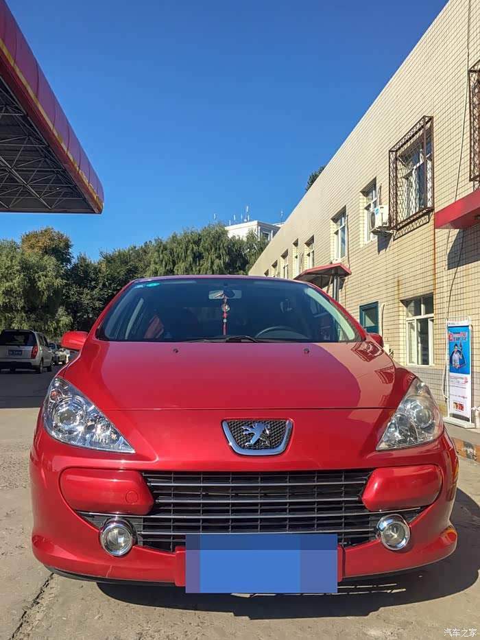 谨以此篇献给我深爱的波尔多红色东风标致307(2.0mt两厢)
