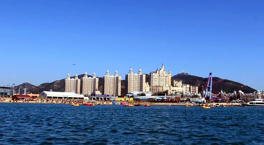 浪漫之都时尚大连星海湾上的浓浓情意