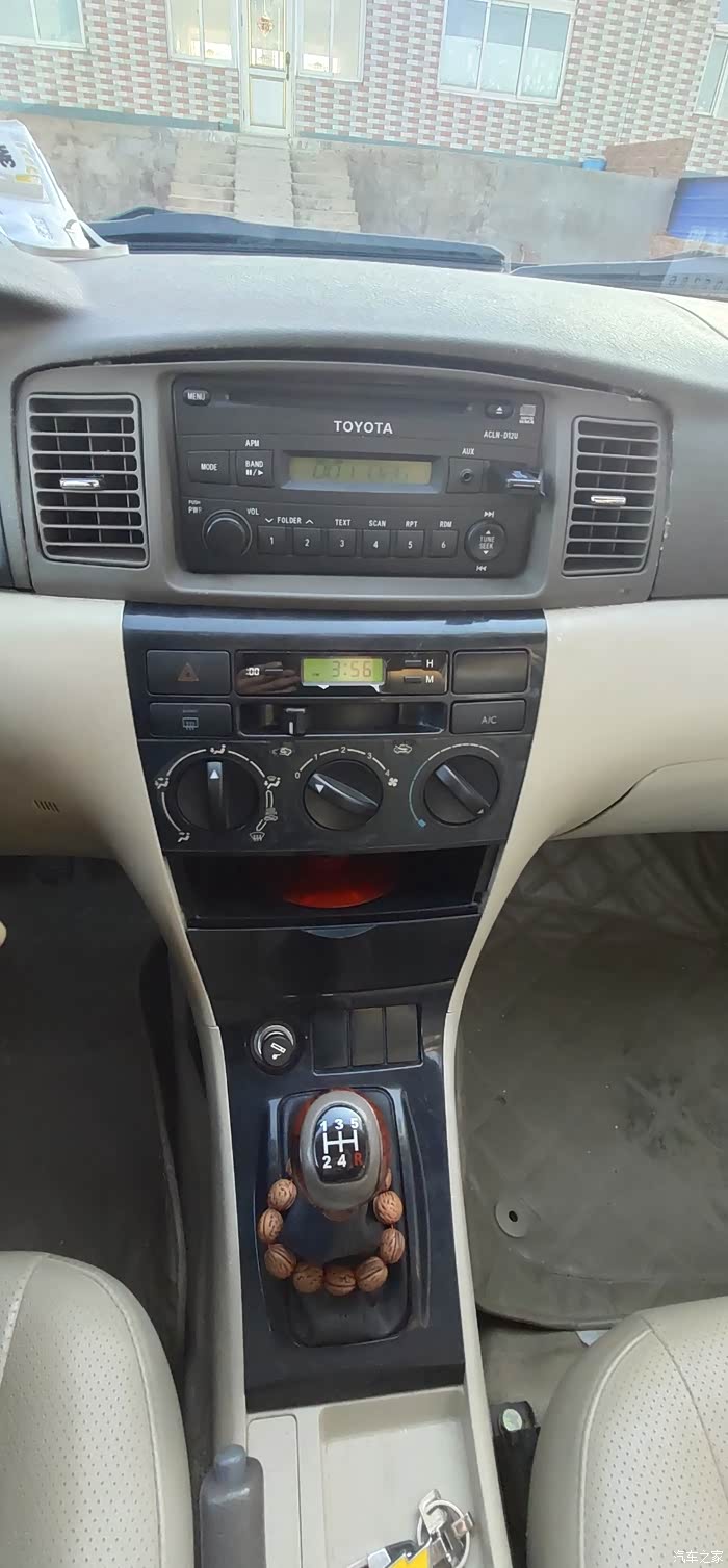 比亚迪f3改装丰田花冠收音机