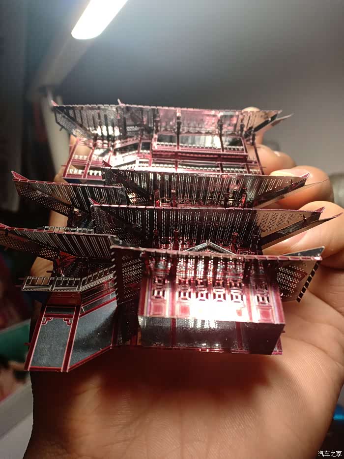 不一样的k3拼装金属模型越王楼