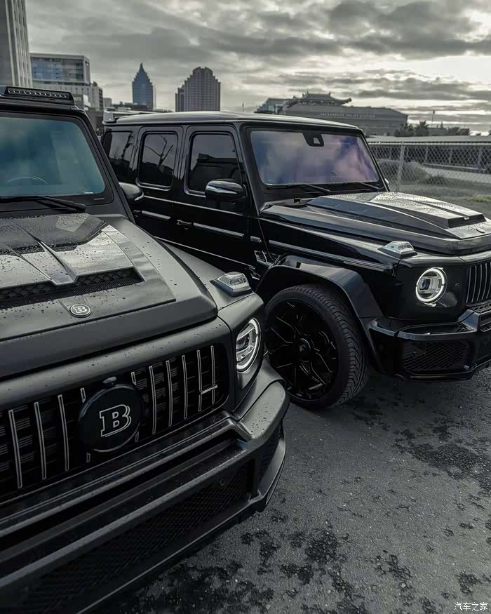 黑色大g63g700很硬派的选择