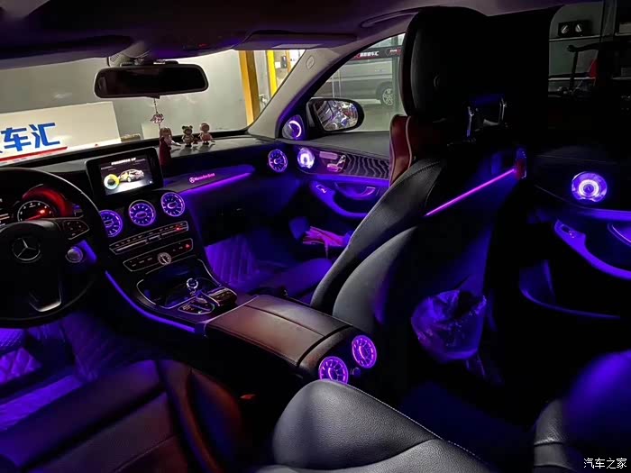 glc改装内饰氛围灯