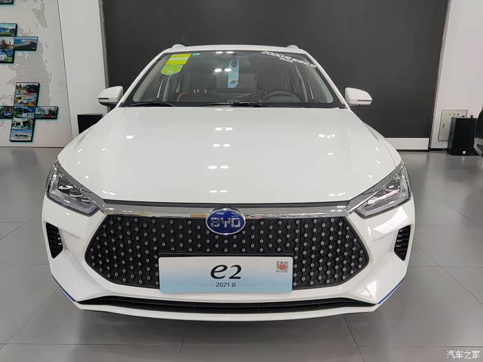 探店打卡比亚迪2021款豪华版e2
