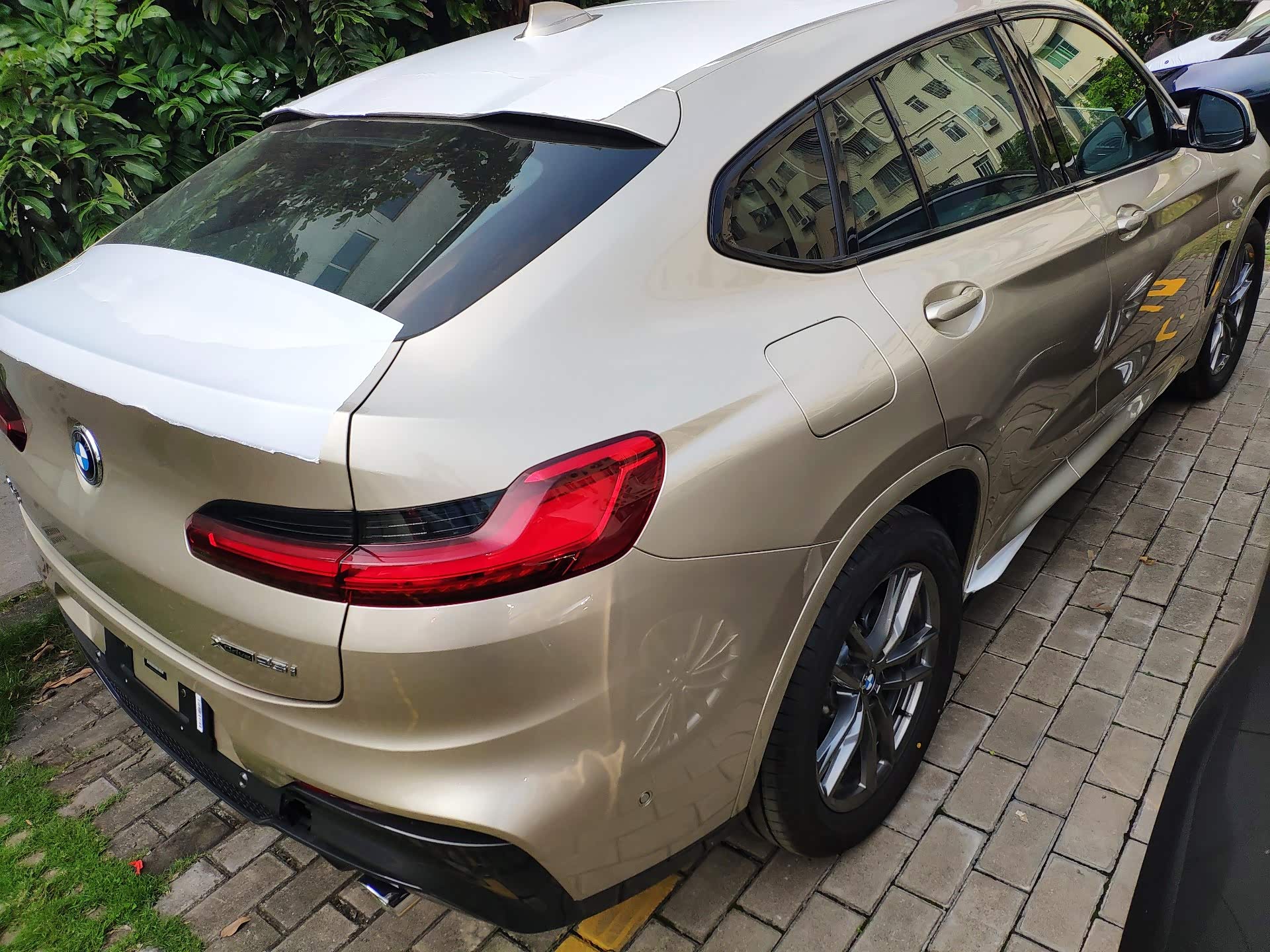 【图】新款x4 有日光石金的车主没,上图看一下呗～_宝马x4论坛_汽车之