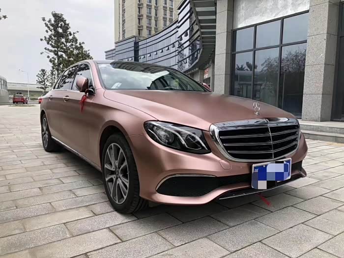 原车黑色改电光玫瑰金