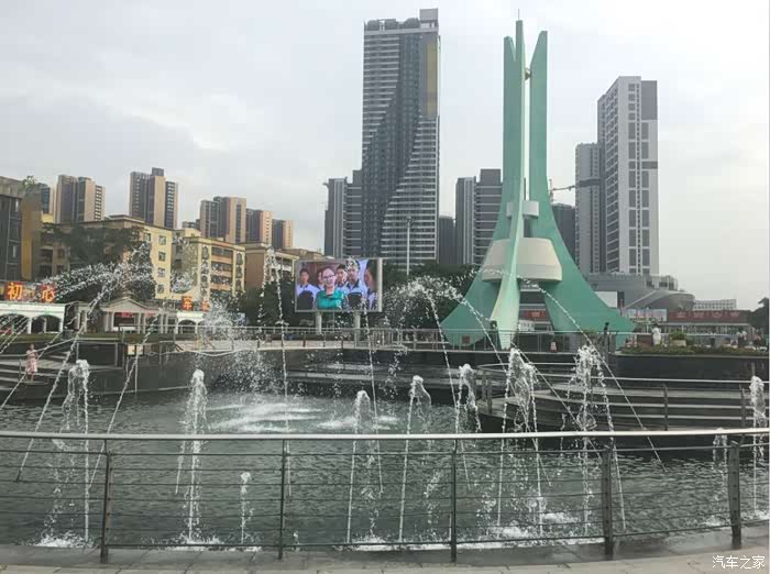 【深圳长安车友会】492创数-繁华美丽的公明广场