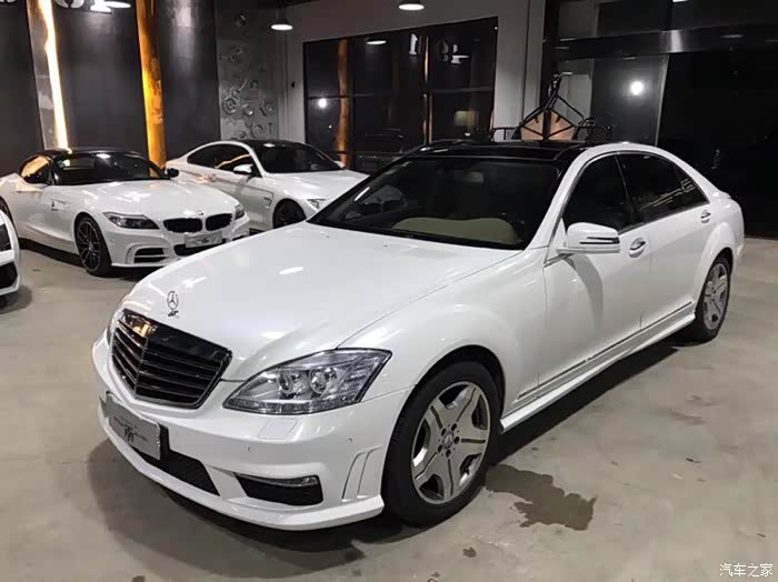 【图】08年白色221 amg套件 内饰包皮_奔驰s级论坛_汽车之家论坛