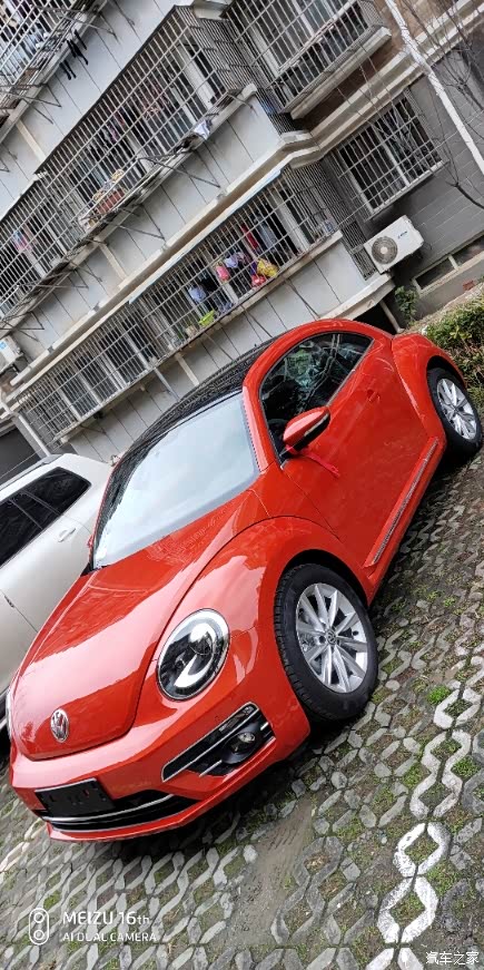 【图】博士毕业前提了尚乐版橙色甲壳虫_甲壳虫论坛_汽车之家论坛