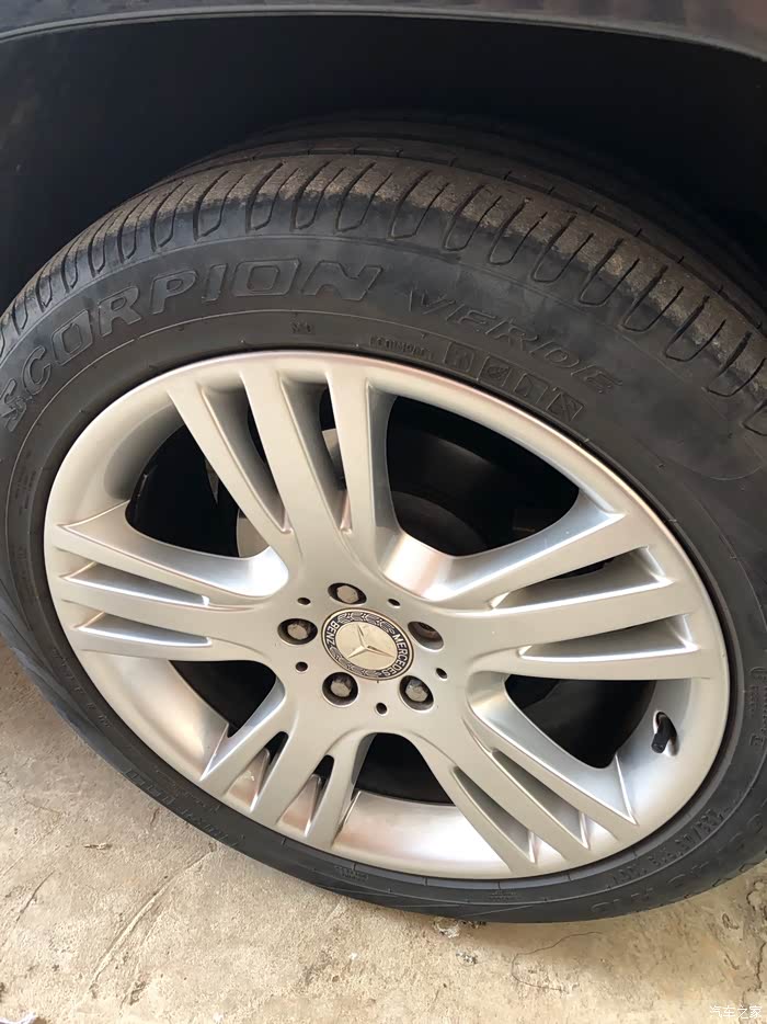 【图】出glk300原装鸡爪轮毂一套!_奔驰glk级论坛_汽车之家论坛