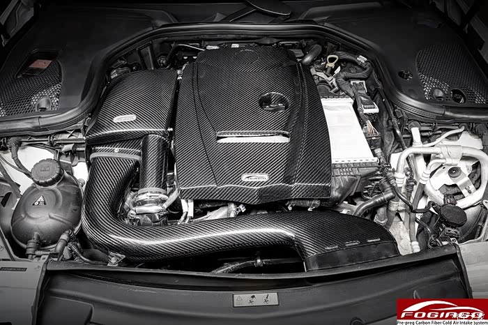 折价出99新奔驰m274发动机赛道碳纤版高性能进气组件