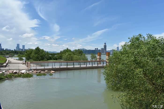 【图】环境优美的滨海公园_长安cs75论坛_汽车之家论坛