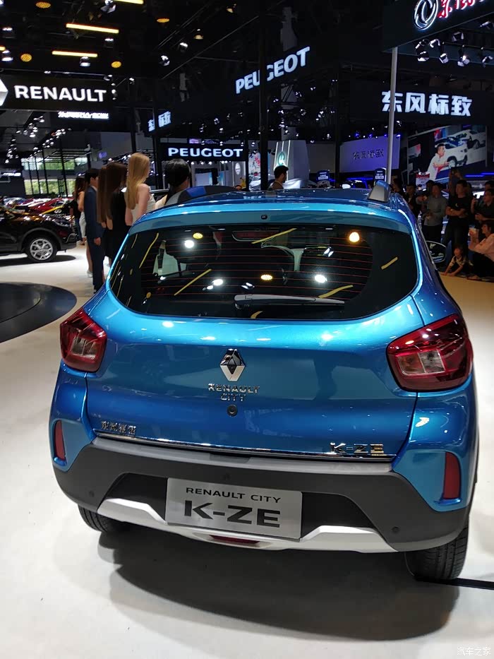 成都车展雷诺e诺乖萌乖萌的