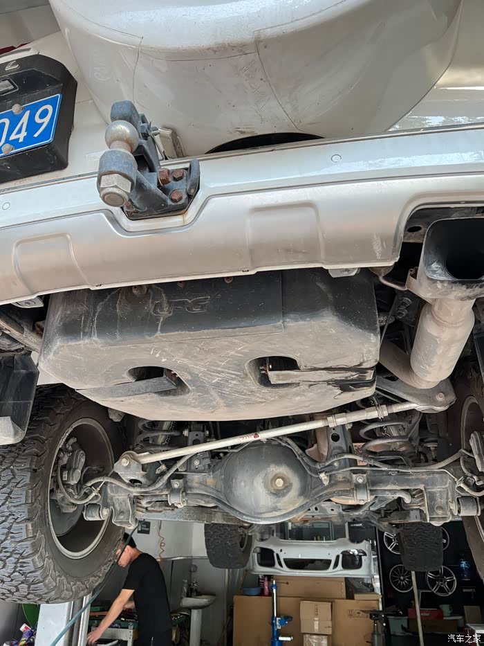 【图】17款汽油顶配h9第二次安装副油箱_哈弗h9论坛_汽车之家论坛