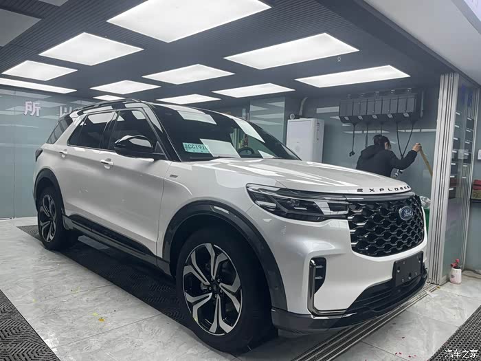 【图】#提车作业 23款探险者st-line 7座大白_探险者论坛_汽车之家
