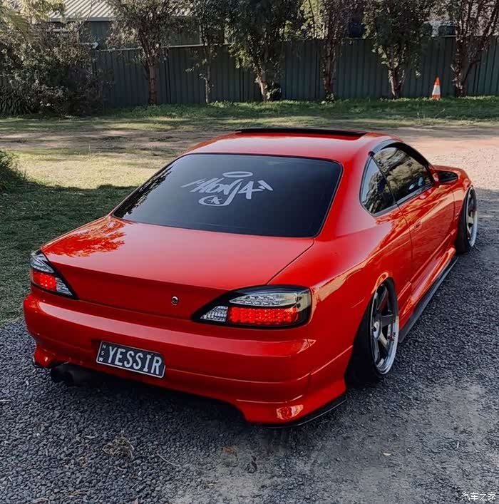 nissan silvia s15飞鸡,红色诱惑