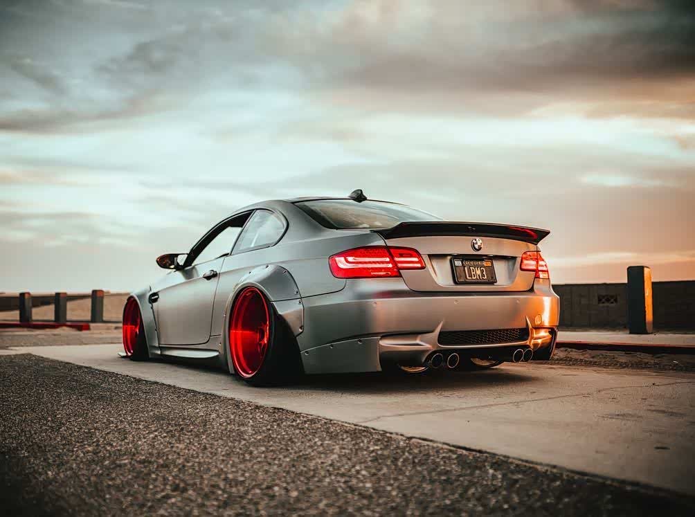 宝马宽体的改装真心帅气