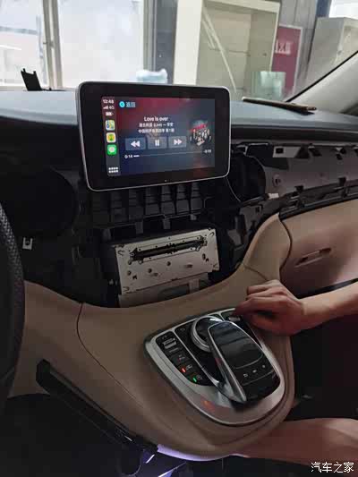 奔驰v260加装carplay分享