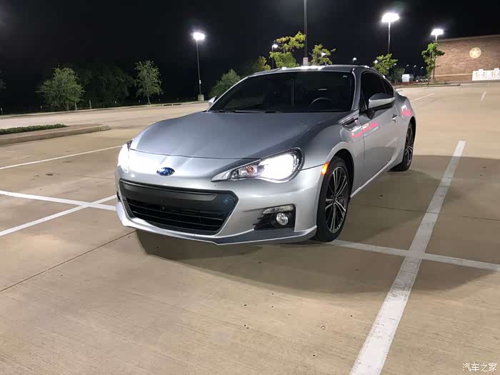 北美2015银色斯巴鲁brzlimited提车作业