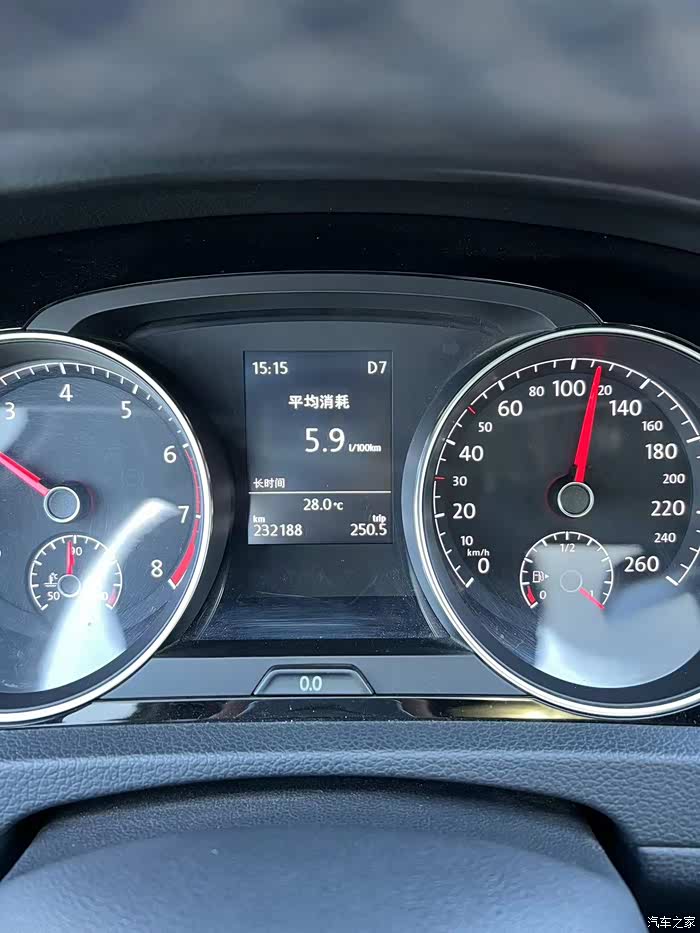 【图】2016款高7rline23万公里油耗表现_高尔夫论坛_汽车之家论坛