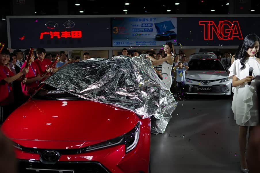 2019款雷凌实拍,5.1广州车展