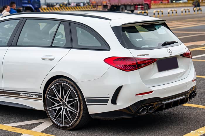【图】【大诚试车】当旅行车遇上高性能,amg c43 独一份的情怀_奔驰c