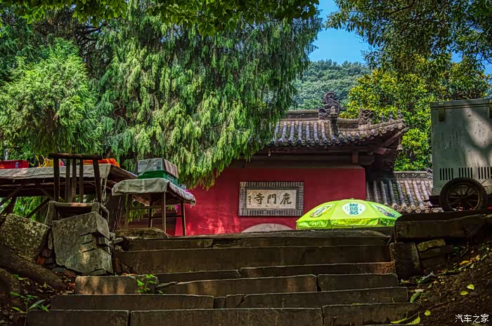 炎炎夏日自驾75前往鹿门山避暑