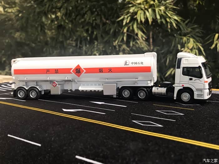 【图】福田欧曼etx油罐车_模型论坛_汽车之家论坛