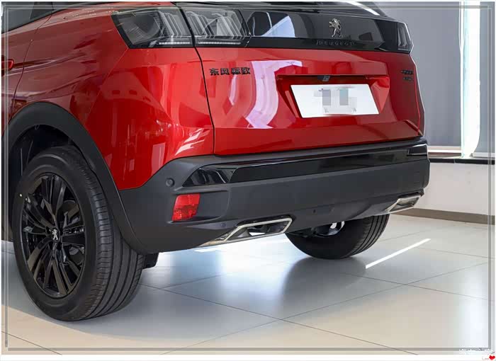 【图】去看车啦,全新4008炽热红这颜值,太可啦_标致4008论坛_汽车之家