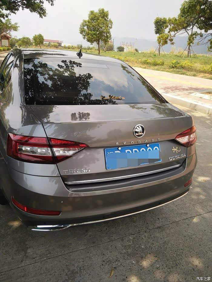 新款明锐后尾字母标有人抠过吗