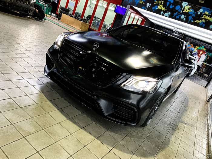 三木来啦今天给大家带来的是s450黑武士改装案例