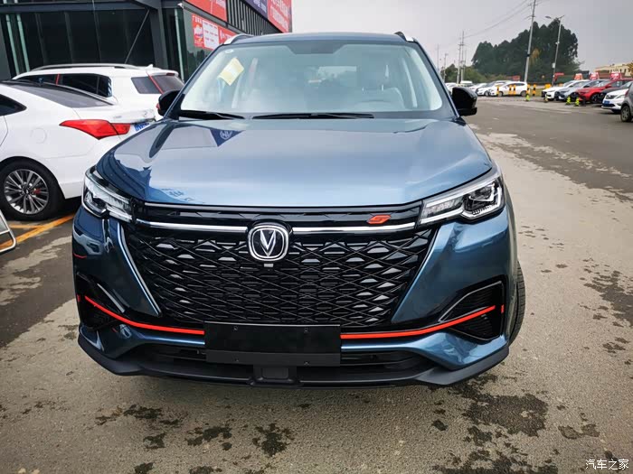 【图】实拍时尚帅气的繁星蓝cs55plus蓝鲸版_长安cs55plus论坛_汽车之