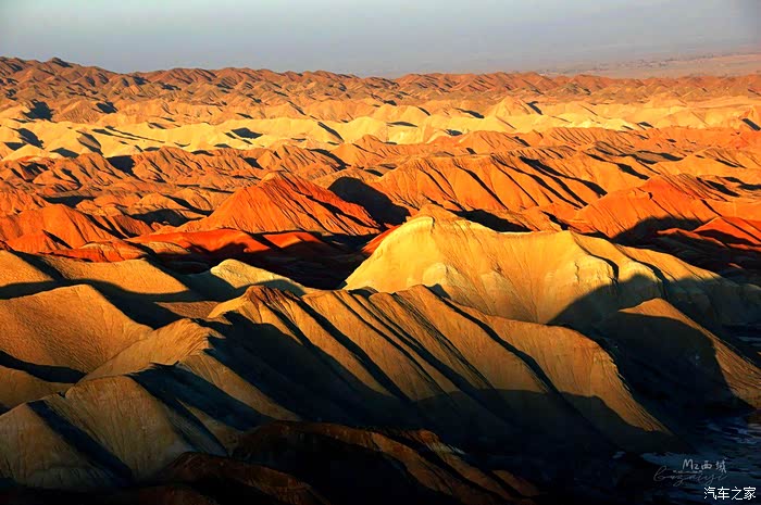 车到张掖精彩绝伦丹霞美