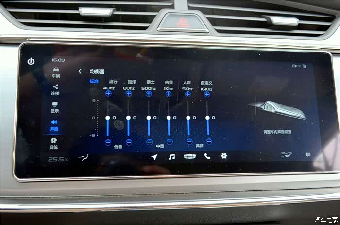 均衡器,其实就是音调,适合不同时候的场景和心情的需要