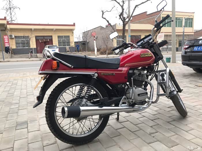 1998年五羊本田125a黑条重获新生